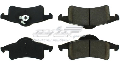 10207910 Centric Parts Колодки гальмівні задні, дискові