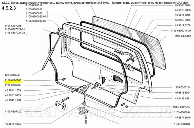  ZAZ 11026300060 ціна, від 0.12 USD