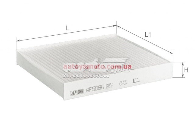 Купити AF5086 Alpha Filter Фільтр салону вугільний