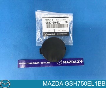 Заглушка бампера буксирувального гака, задня Mazda GSH750EL1BB ціна, від 2.67 USD
