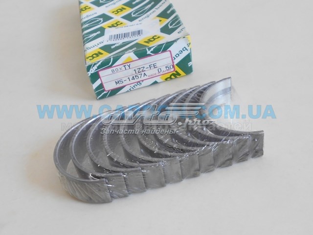 MS1457A050 NDC Вкладиші колінвала, корінні, комплект, 2-й ремонт (+0,50)