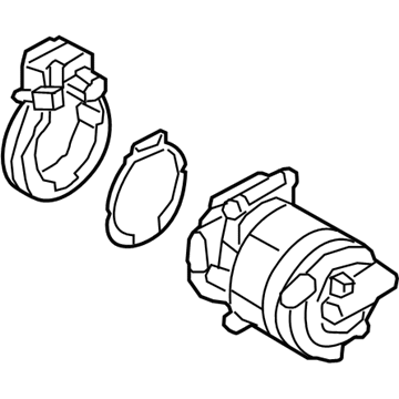 Компресор кондиціонера 97701E6100 Hyundai/Kia