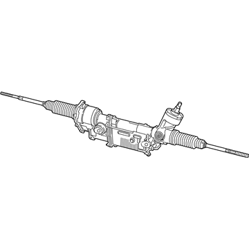 Рейка рульова 68466315AB Chrysler