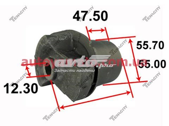Сайлентблок задньої балки AAMTO1053 Tenacity