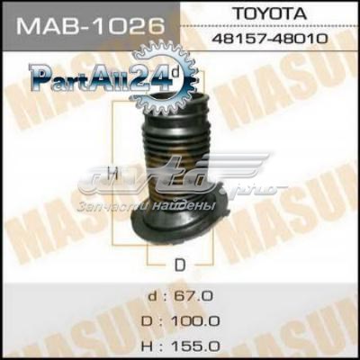 Пильник амортизатора переднього Masuma MAB1026 ціна, від 10.24 USD