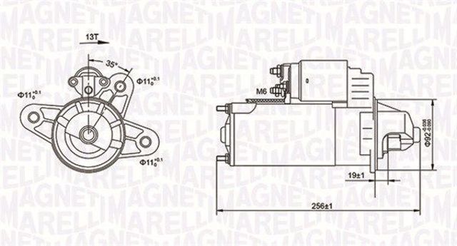 Купити MQS977 Magneti Marelli Стартер