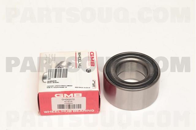 Комплект підшипник маточини передньої GMB GH042070 ціна, від 20.17 USD