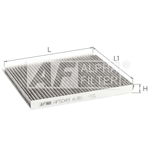 Повітряний фільтр салону Alpha Filter AF5049A