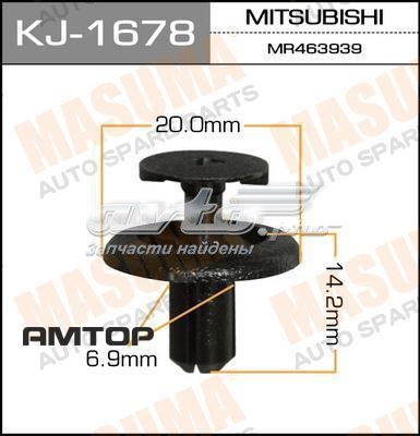 KJ1678 Masuma пістон (кліп кріплення підкрилки переднього крила)