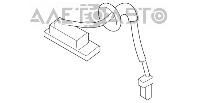 Кнопка приводу замка задньої 3/5 двері (ляди) 812602G000 Hyundai/Kia