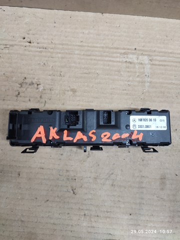 A1688203610 Mercedes Блок кнопок центральної консолі