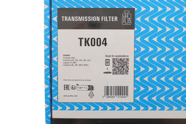 Фільтр коробки автомат Purflux TK004 ціна, від 16.53 USD