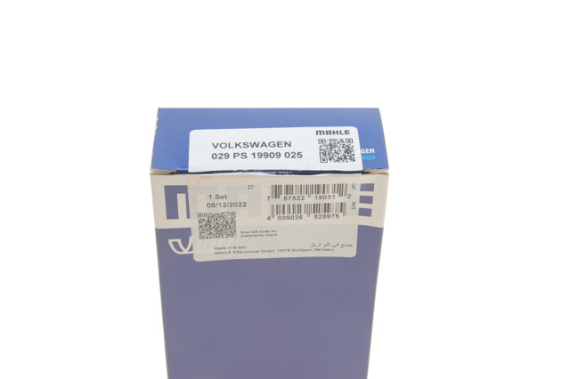 029PS19909025 Mahle Original Вкладиші коленвала, шатунні, комплект, 1-й ремонт (+0,25)