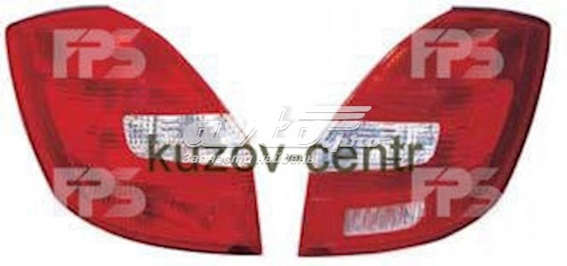 Задні ліхтарі Depo/Loro/Abakus FP6408F2E ціна, від 44.38 USD