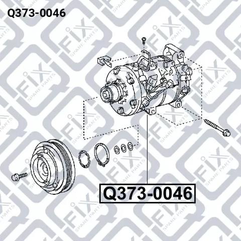 Q3730046 Q-fix Компресор холодоагенту
