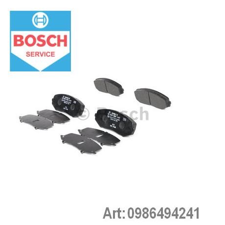 Колодки гальмівні передні, дискові 986494241 Bosch