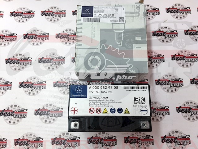 Акумулятор Мерседес 13 А/г 12 В (A0009829308)