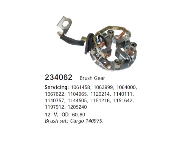 Втулка стартера Cargo 142057 ціна, від 1.22 USD