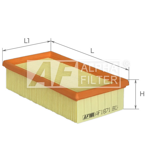 AF1871 Alpha Filter Повітряний фільтр двигуна