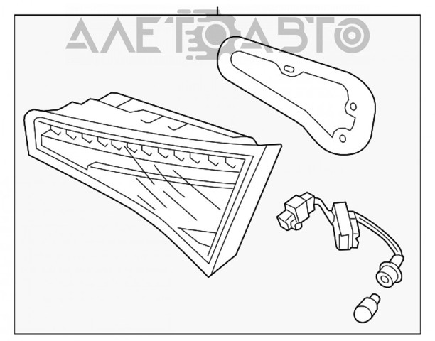 Стоп задній FPS FP4032F7P ціна, від 13.44 USD