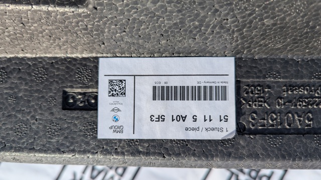 51115A015F3 BMW 