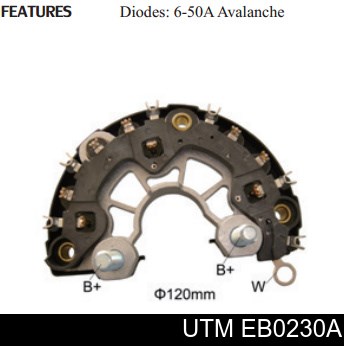 Міст діодний генератора EB0230A UTM