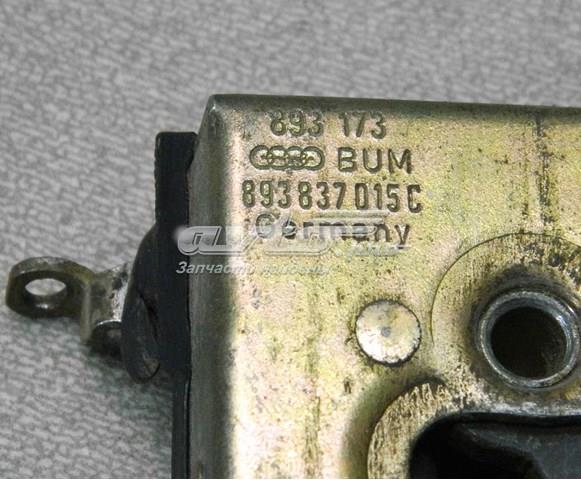 893837015C VAG Замок водійських дверей