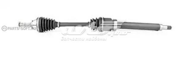 Піввісь передня, права BSG 30350003 ціна, від 92.50 USD