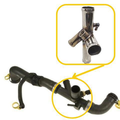 Шланг/патрубок радіатора охолодження, верхній P0489 ACS