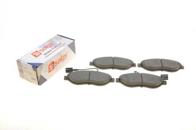 Гальмівні колодки Solgy 209076 ціна, від 19.43 USD