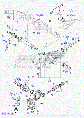 Сателіт диференціала Tqparts TQ51135