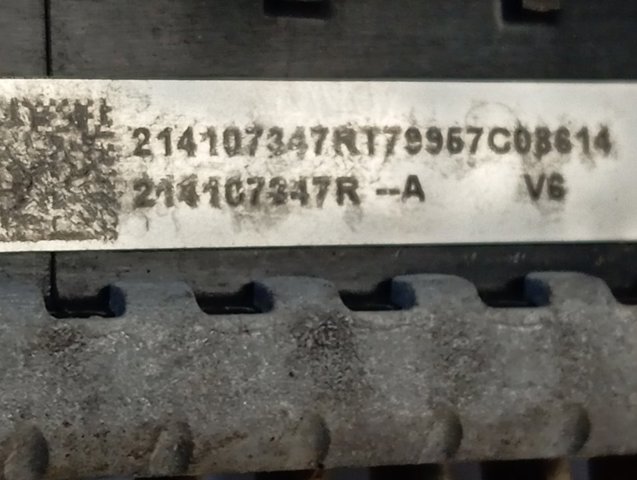 214107347R Renault (RVI) Радіатор охолодження двигуна