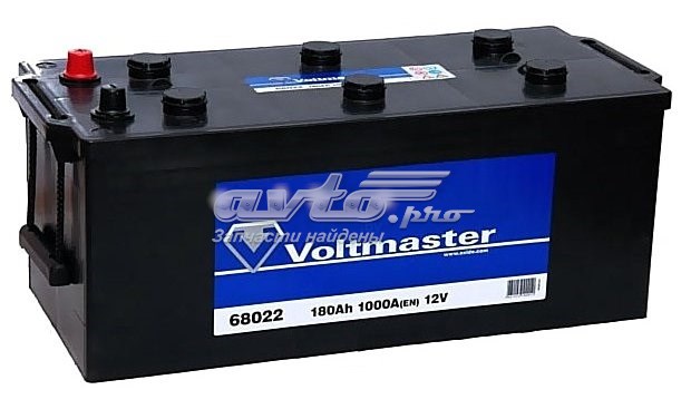 Автоакумулятор Вольтмастер 180 А/г 12 В (68022)