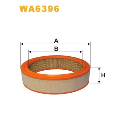 Повітряний фільтр WA639612 WIX