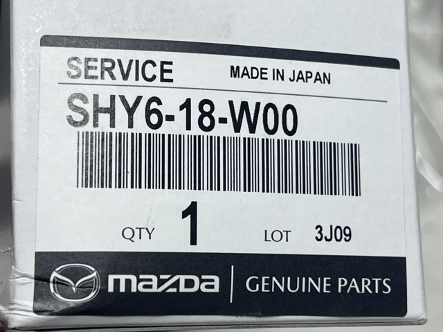 SHY618W00 Mazda Датчик тиску вихлопних газів