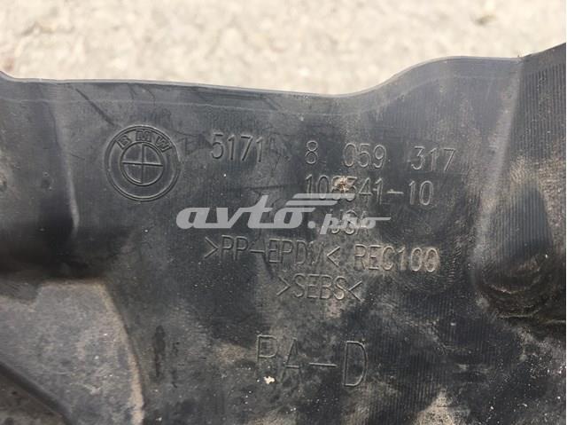 Підкрилок переднього крила, правий передній 51718059317 BMW