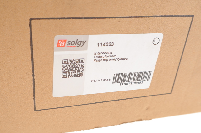 Система охолодження наддувочного повітря Solgy 114023 ціна, від 120.98 USD