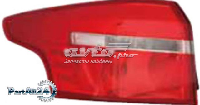 Задній лівий зовнішній ліхтар Depo/Loro/Abakus 43119D1LUE