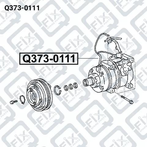 Купити Q3730111 Q-fix Компресор кліматичної установки