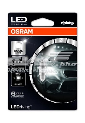 Лампочка плафону освітлення салону/кабіни 6497CW01B Osram