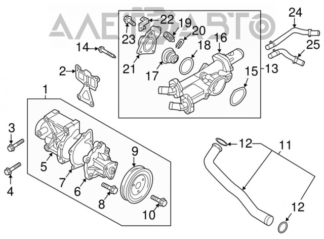  Hyundai/Kia 256202GGA5 ціна, від 47.28 USD