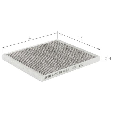 Купити AF5129A Alpha Filter Фільтр салону вугільний