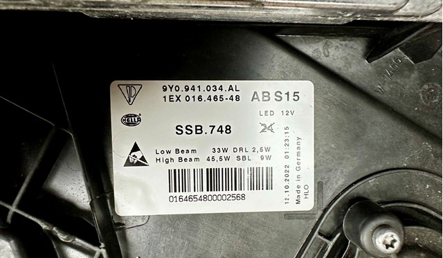 9Y0941034 Porsche 