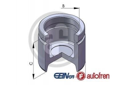 Поршень тормозного суппорта заднего  AUTOFREN D025375