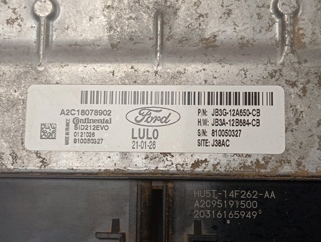 JB3G12A650CB Ford 