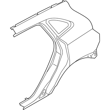 Купити EJ7Z7827841A Ford Крило заднє ліве