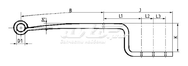 Купити F179Z222ZA75 Weweler Ресори задні (пружини задньої підвіски)