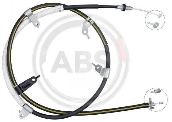 Купити MRB21414 MarkBest Трос ручного гальма задній, лівий
