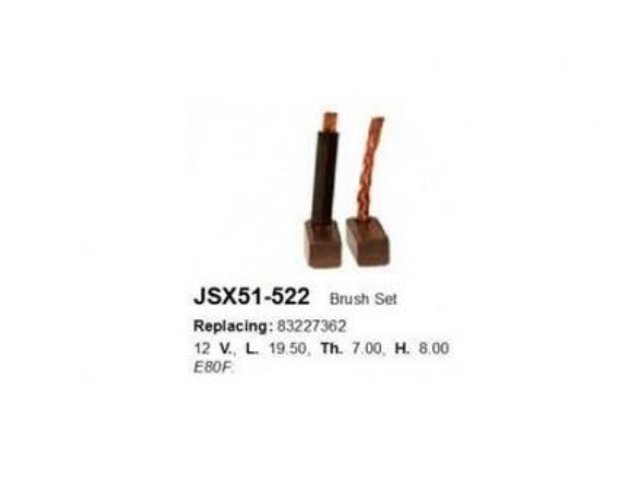 JSX51522 Cargo Щітка на стартер