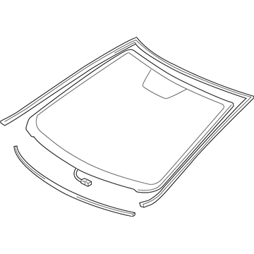 5610106560 Toyota Автомобільне скло